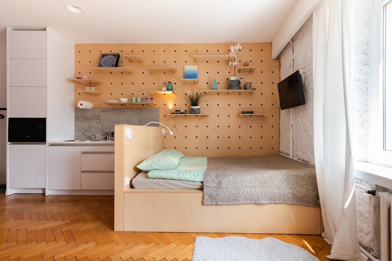 Apartament W Sercu Miasta Łódź Buitenkant foto